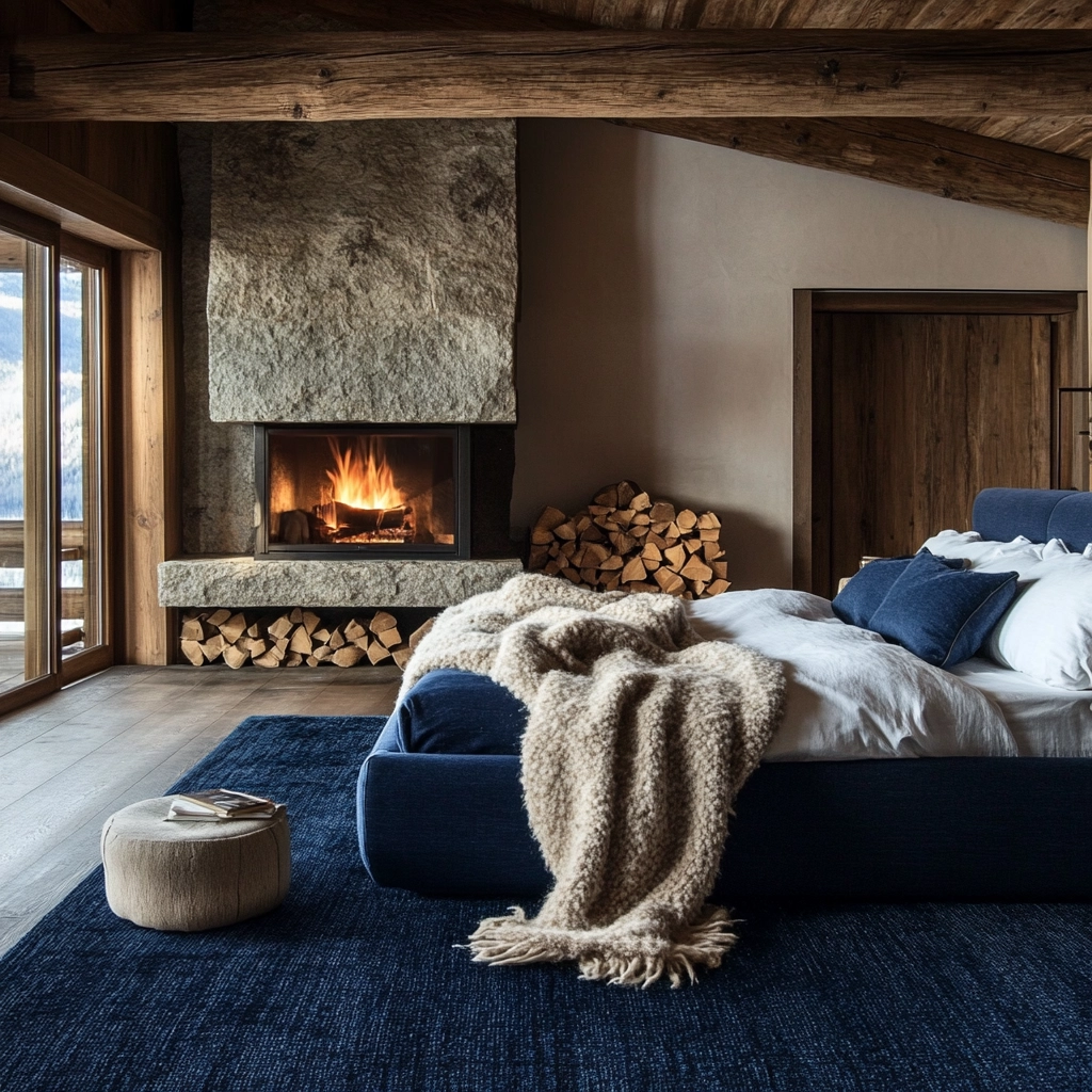 navy rug bedroom 47