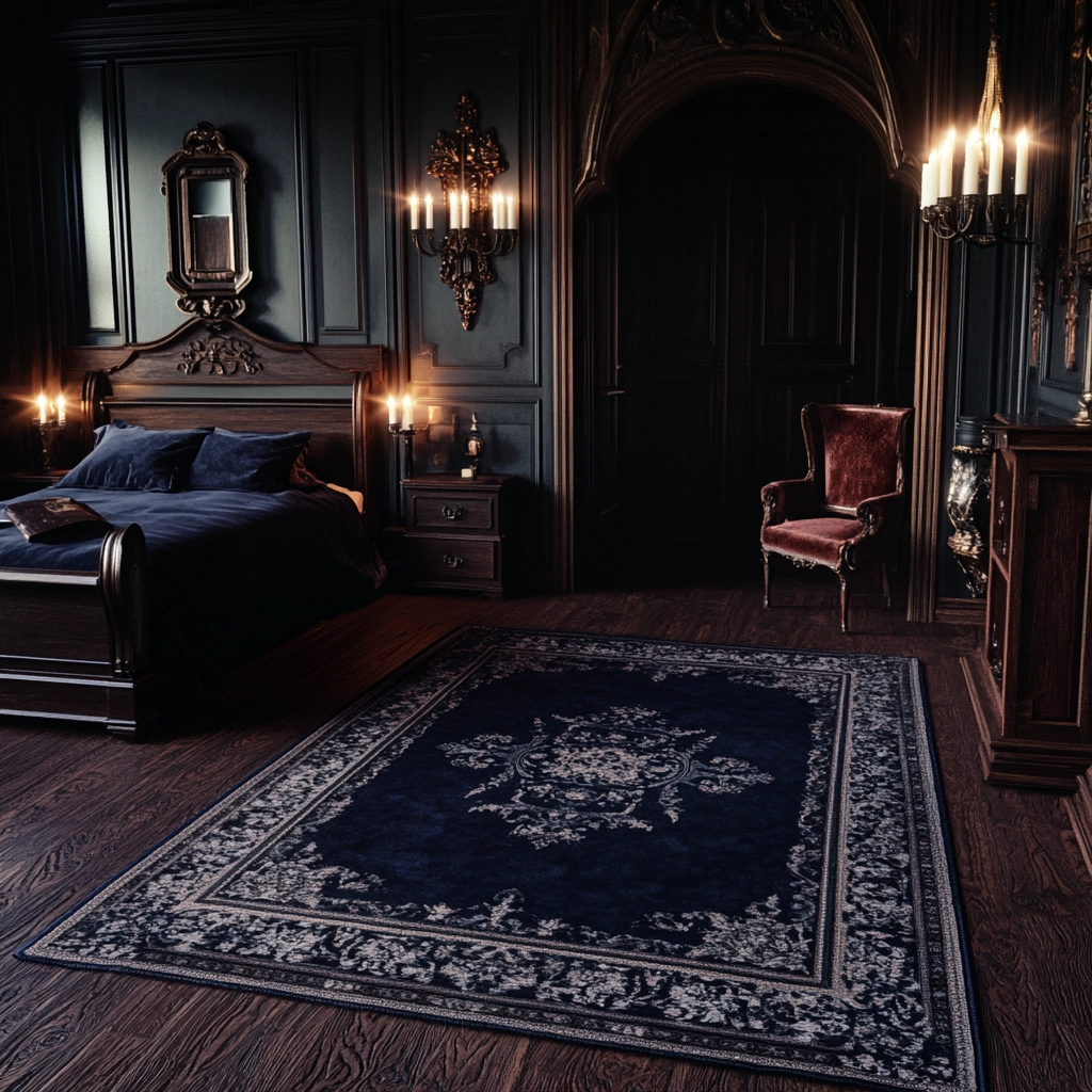 navy rug bedroom 52