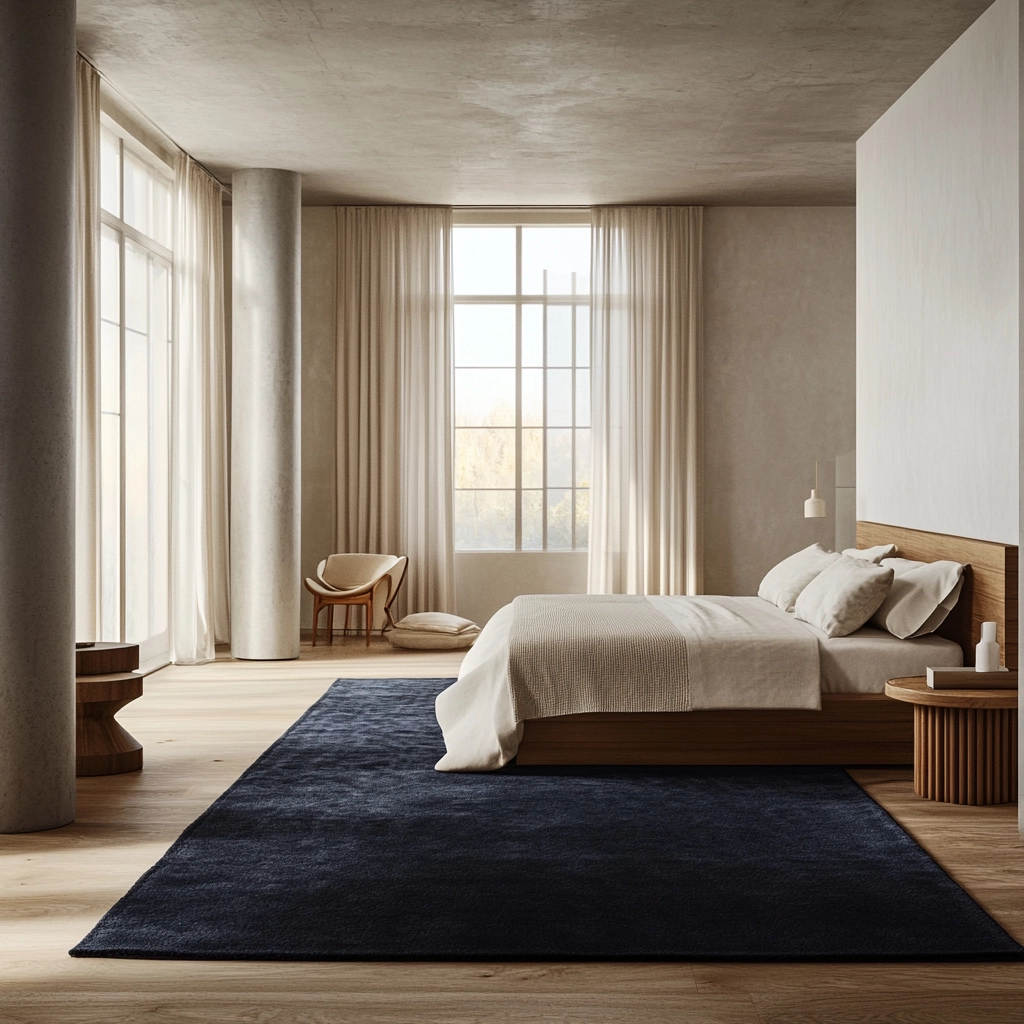 navy rug bedroom 68