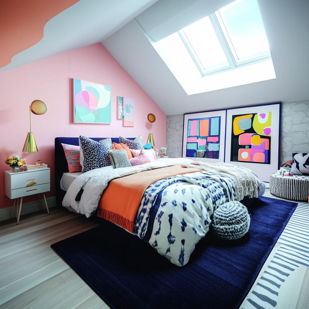 navy rug bedroom 72