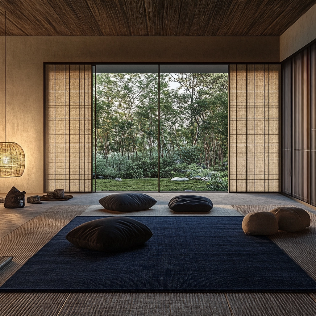 navy rug bedroom 73