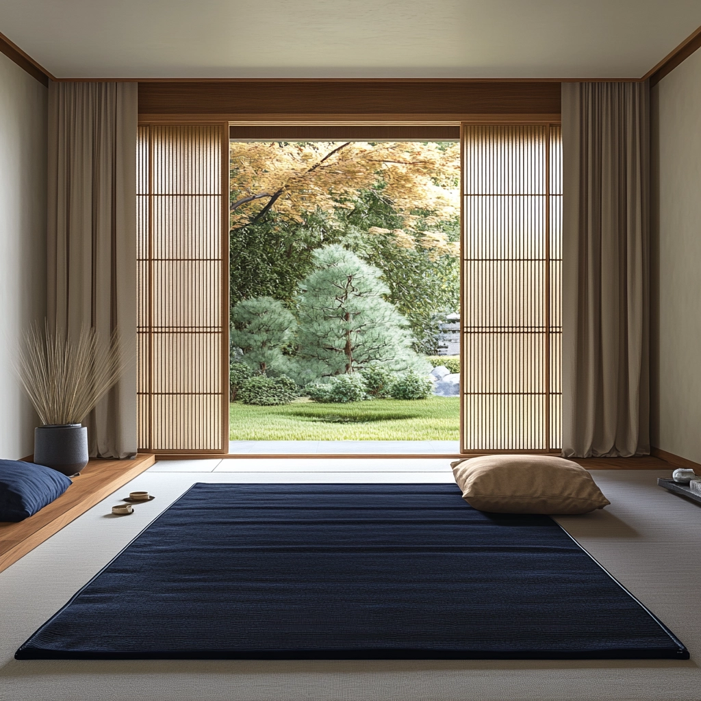 navy rug bedroom 74