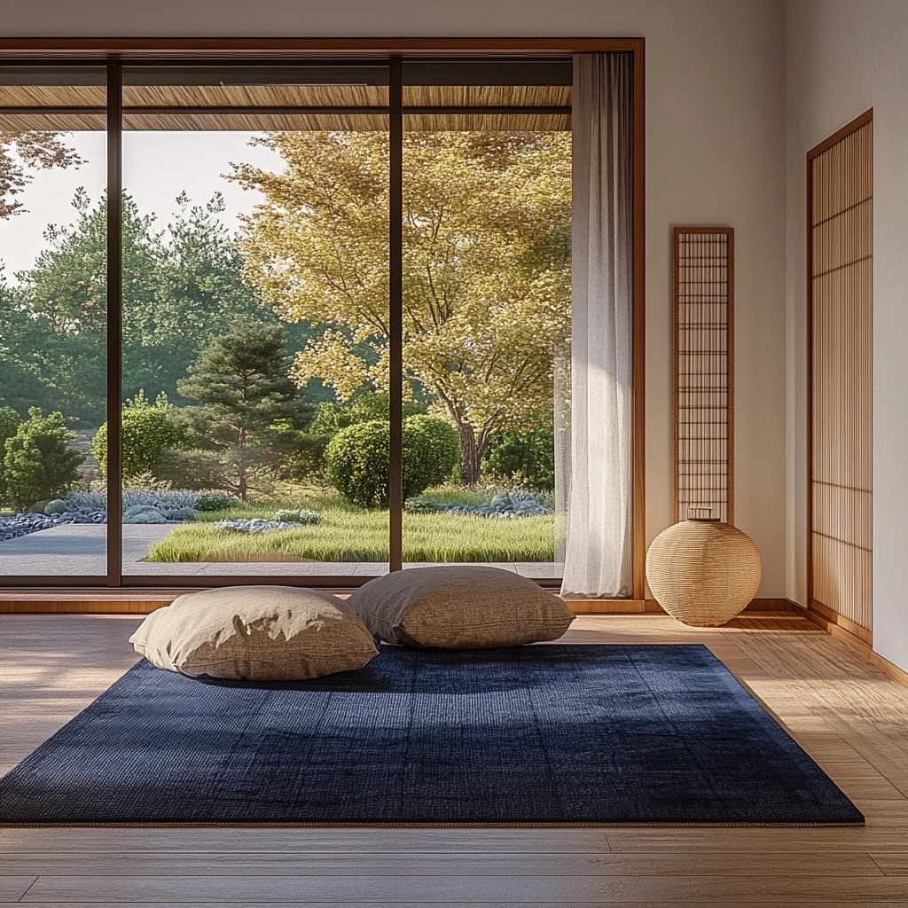 navy rug bedroom 75