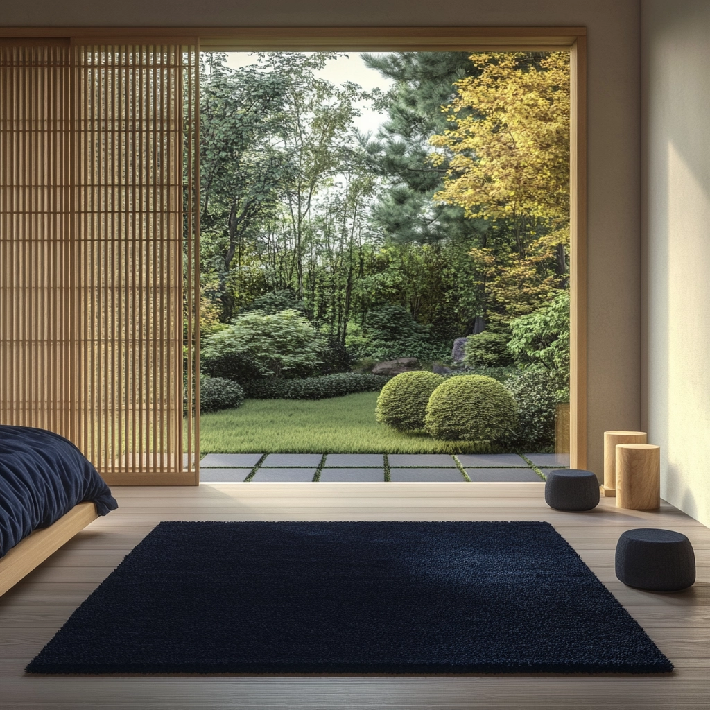 navy rug bedroom 76