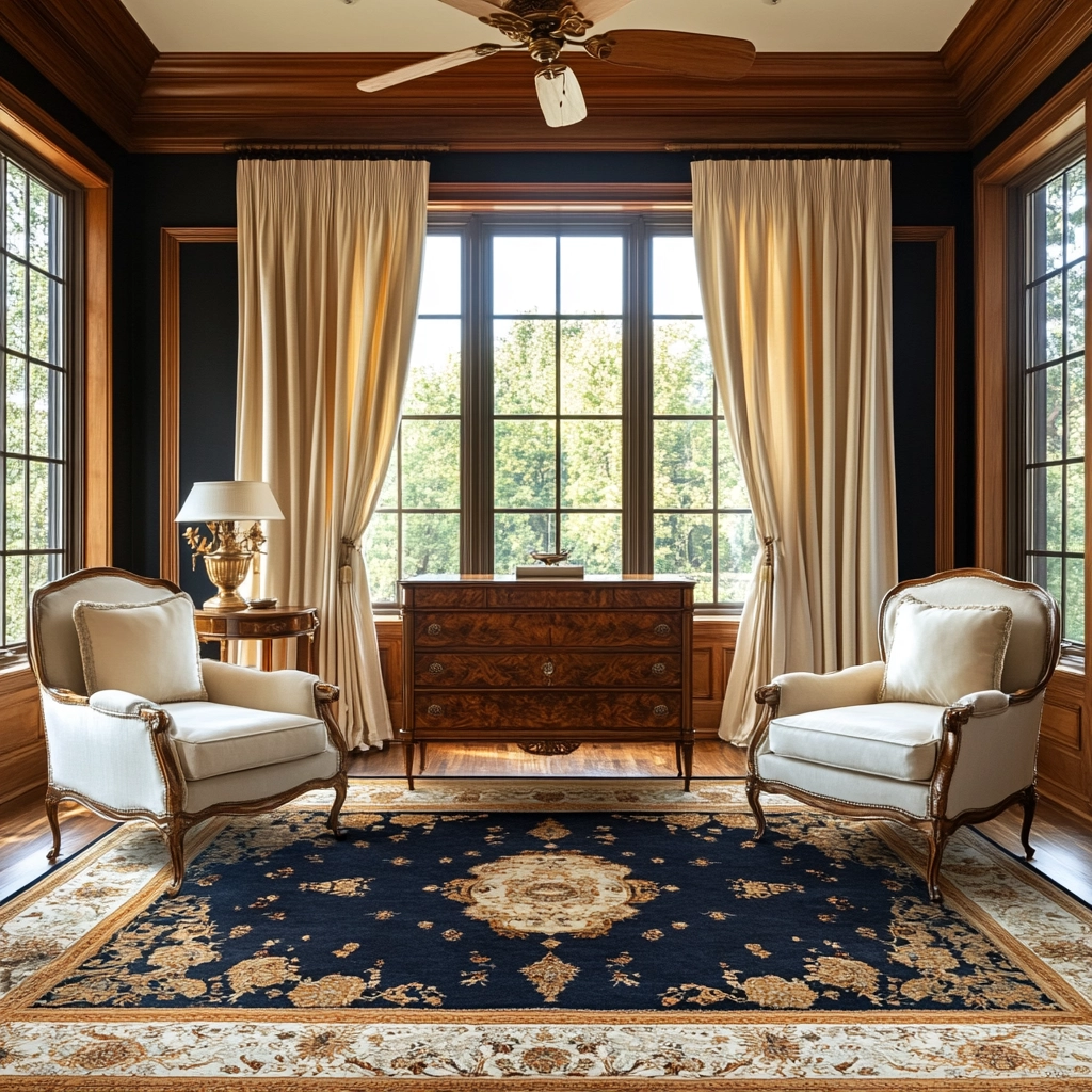 navy rug bedroom 77