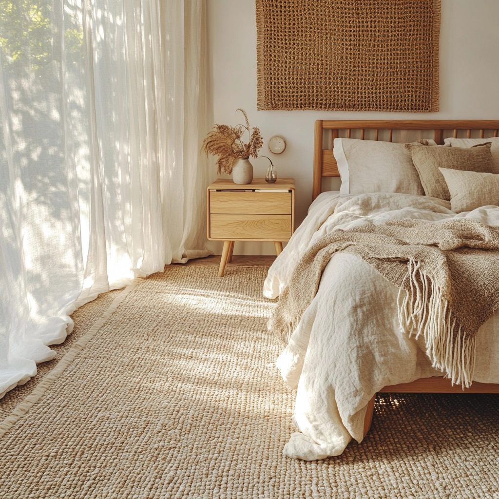 neutral bedroom rug 2
