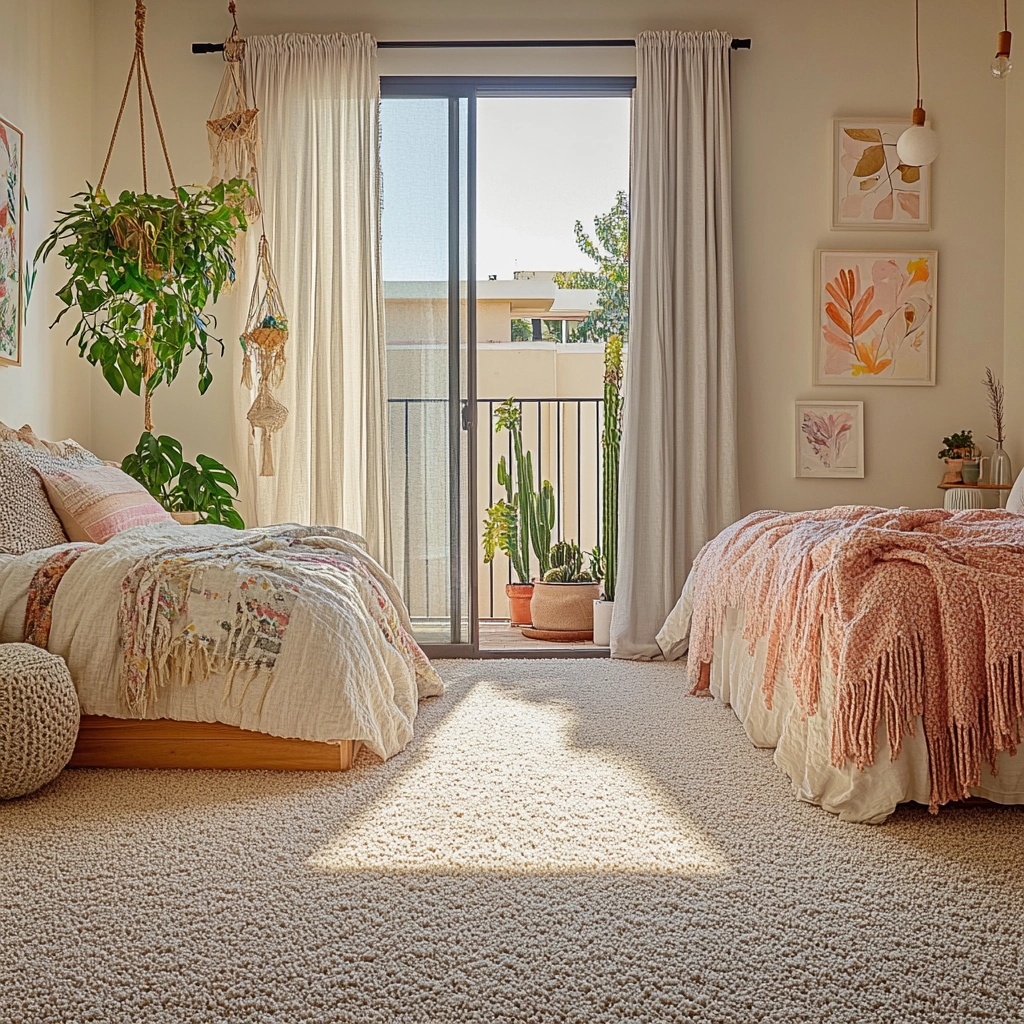 neutral carpet bedroom 15