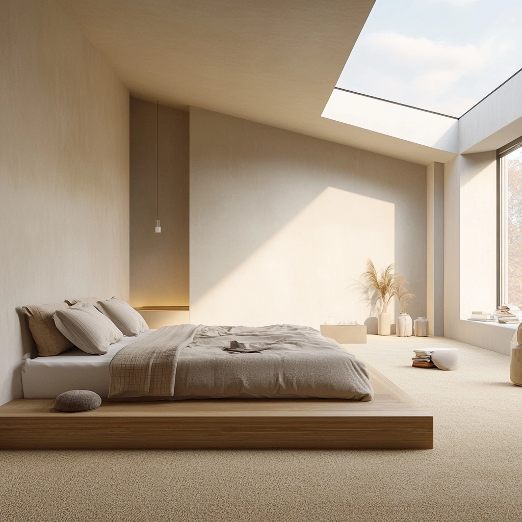 neutral carpet bedroom 33