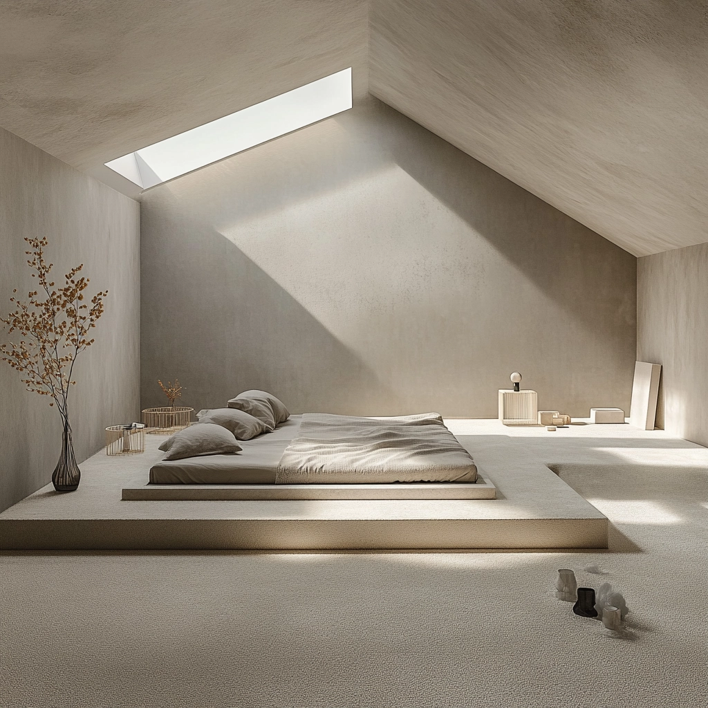 neutral carpet bedroom 34