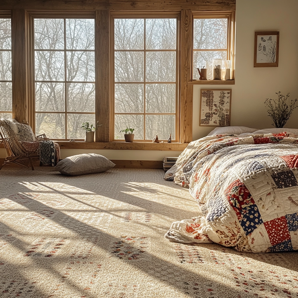 neutral carpet bedroom 9