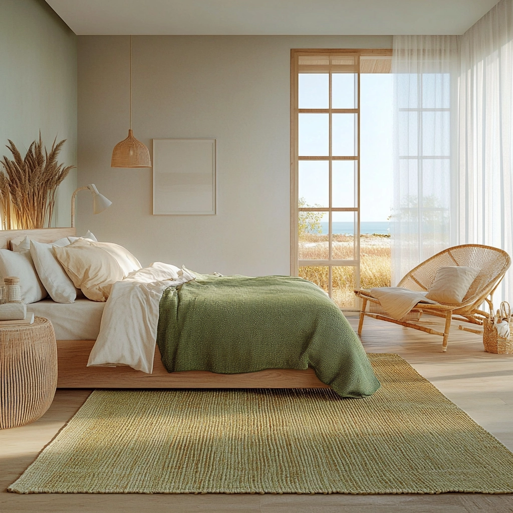olive green rug bedroom 33