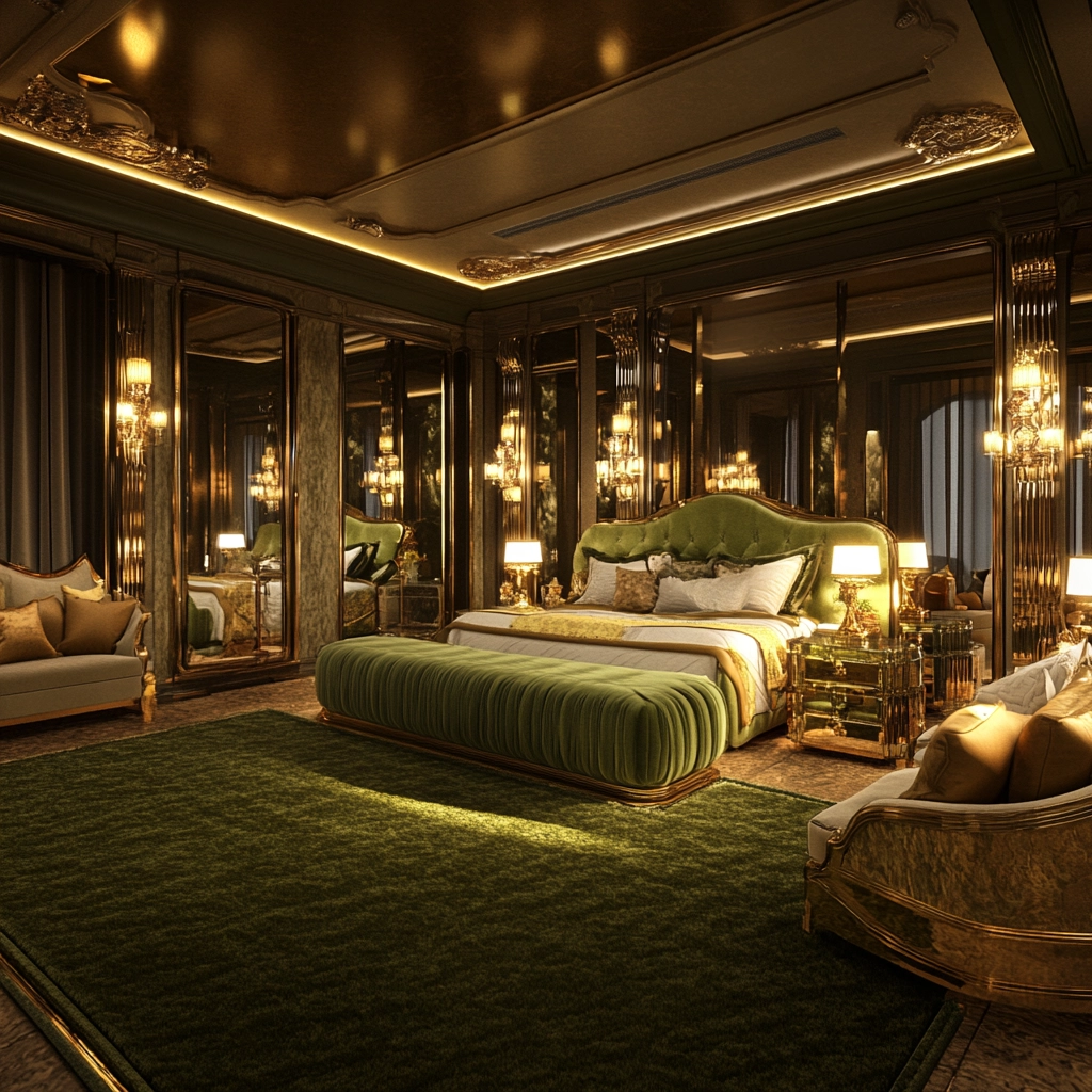 olive green rug bedroom 49