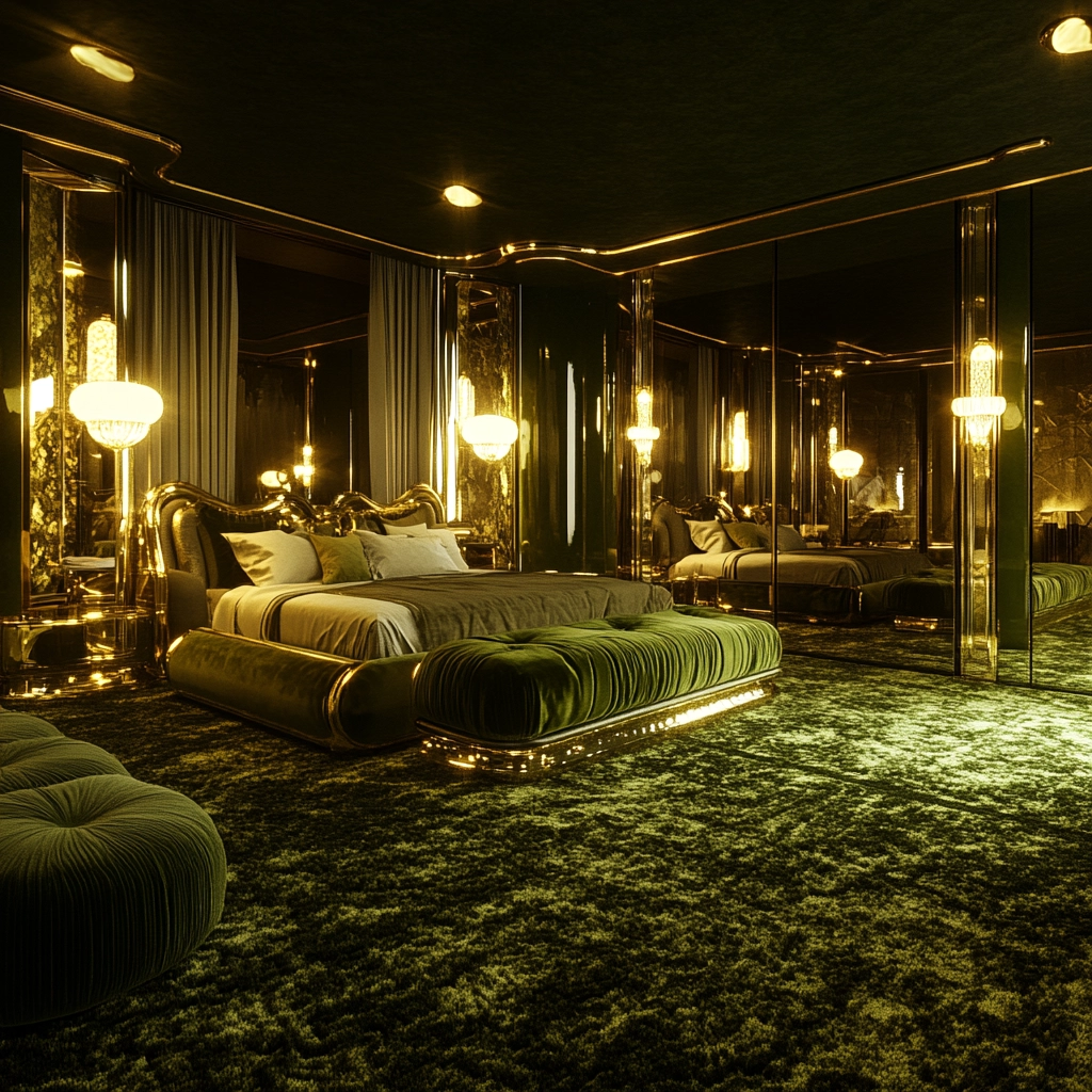 olive green rug bedroom 50