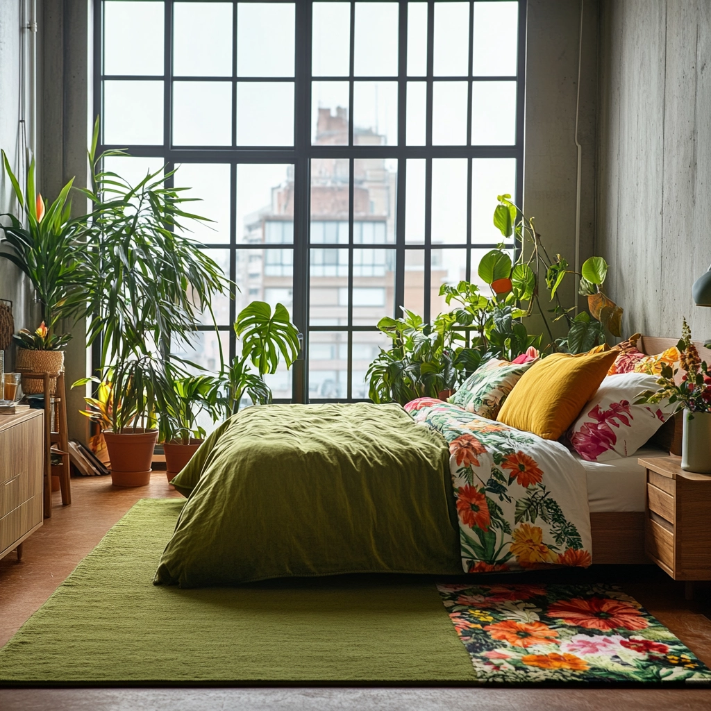 olive green rug bedroom 66