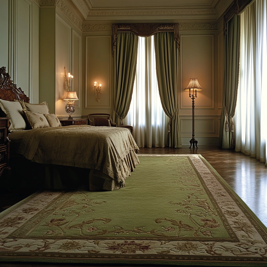 olive green rug bedroom 69