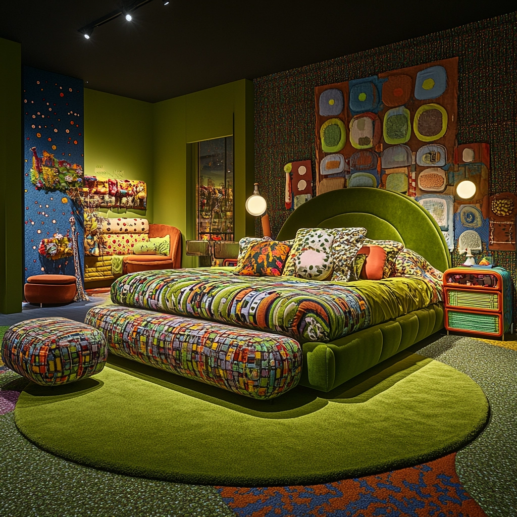 olive green rug bedroom 75