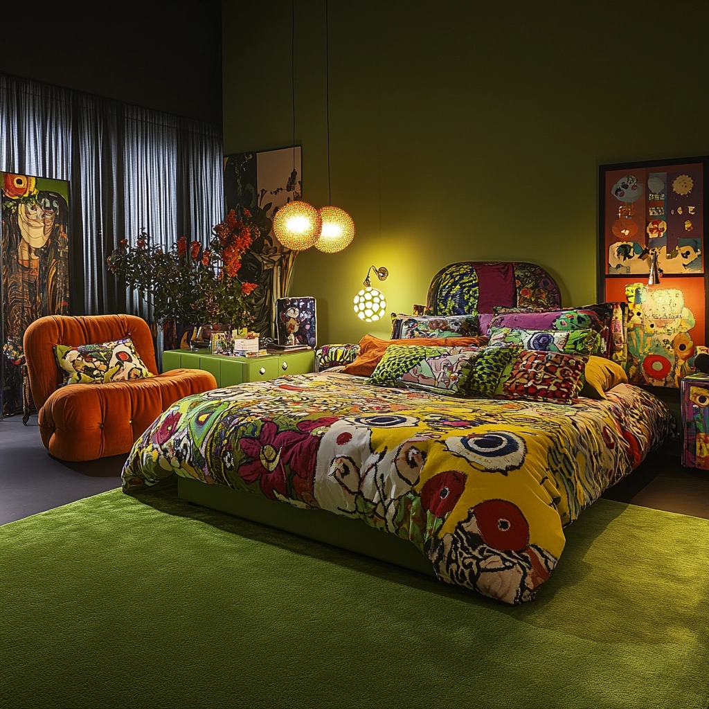 olive green rug bedroom 76