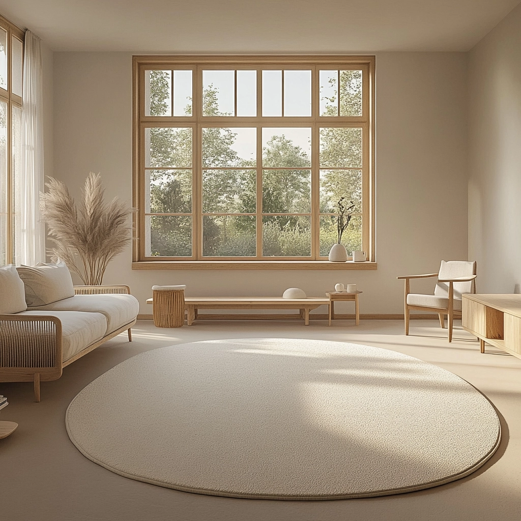 oval carpet living room 3