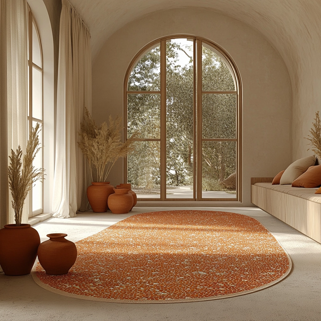 oval carpet living room 59
