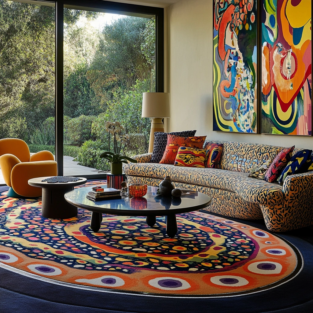 oval carpet living room 69