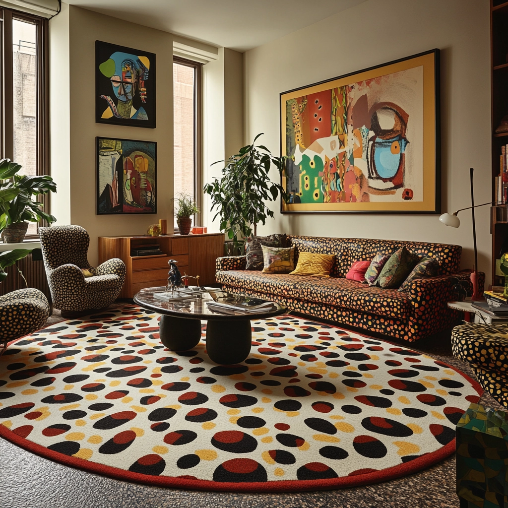 oval carpet living room 71