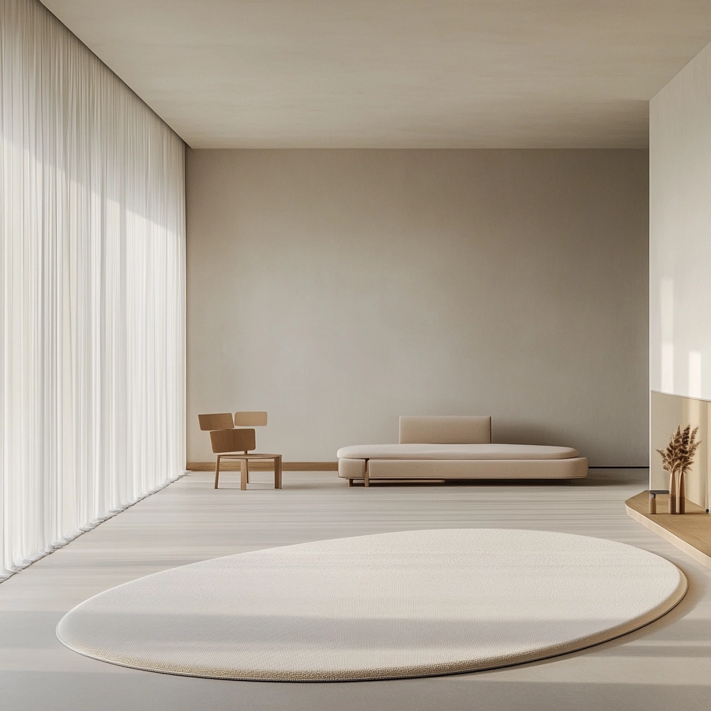oval carpet living room 74