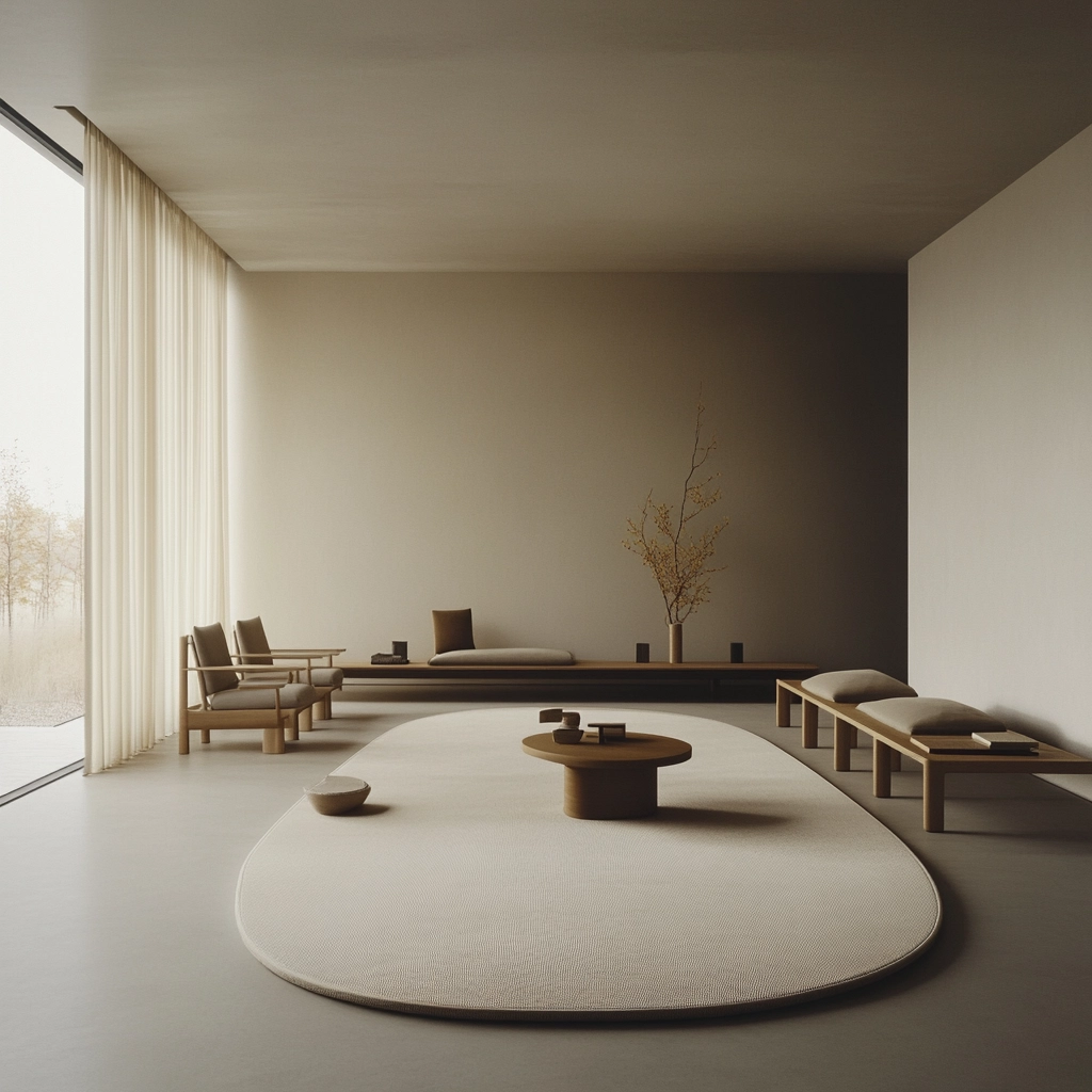 oval carpet living room 75