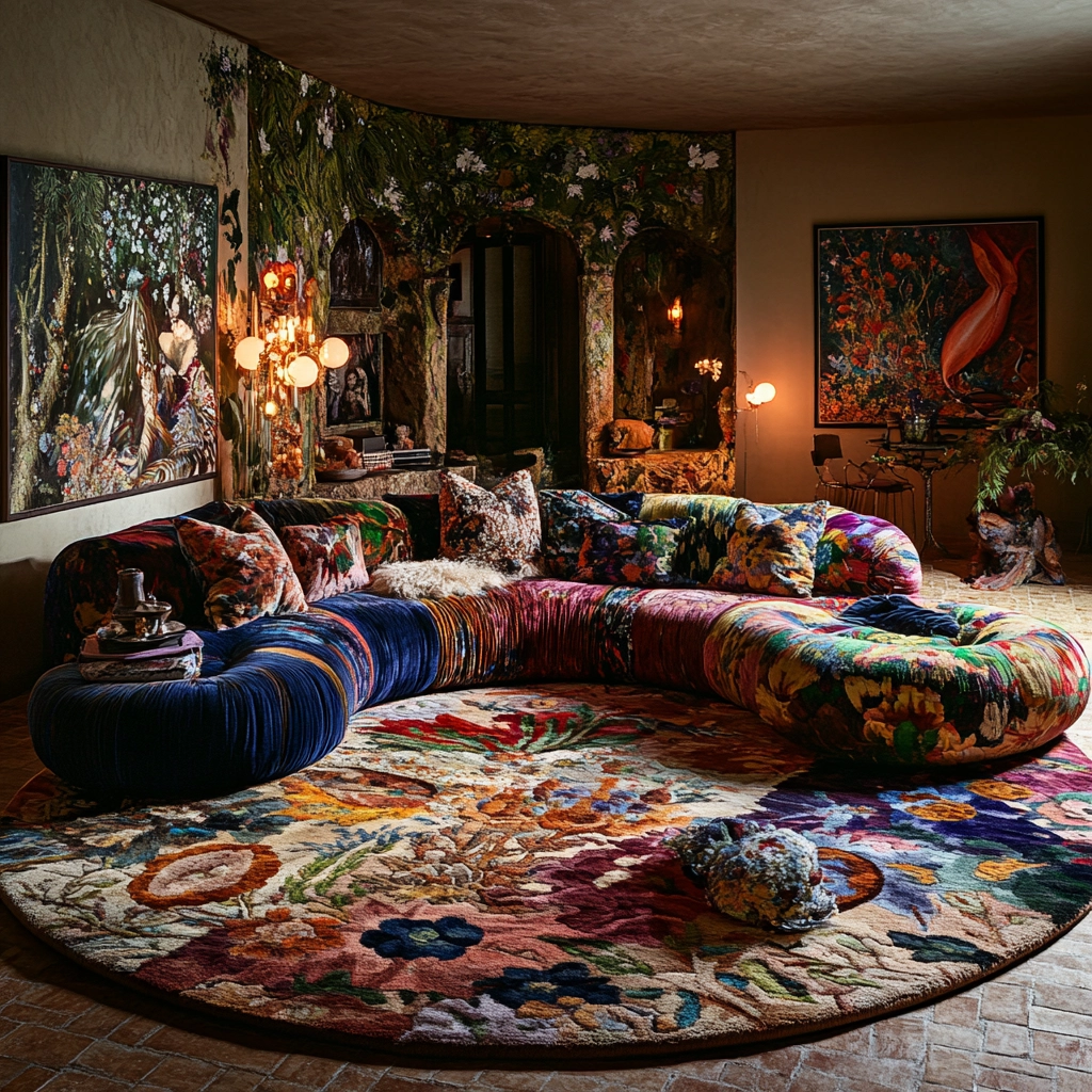 oval carpet living room 79