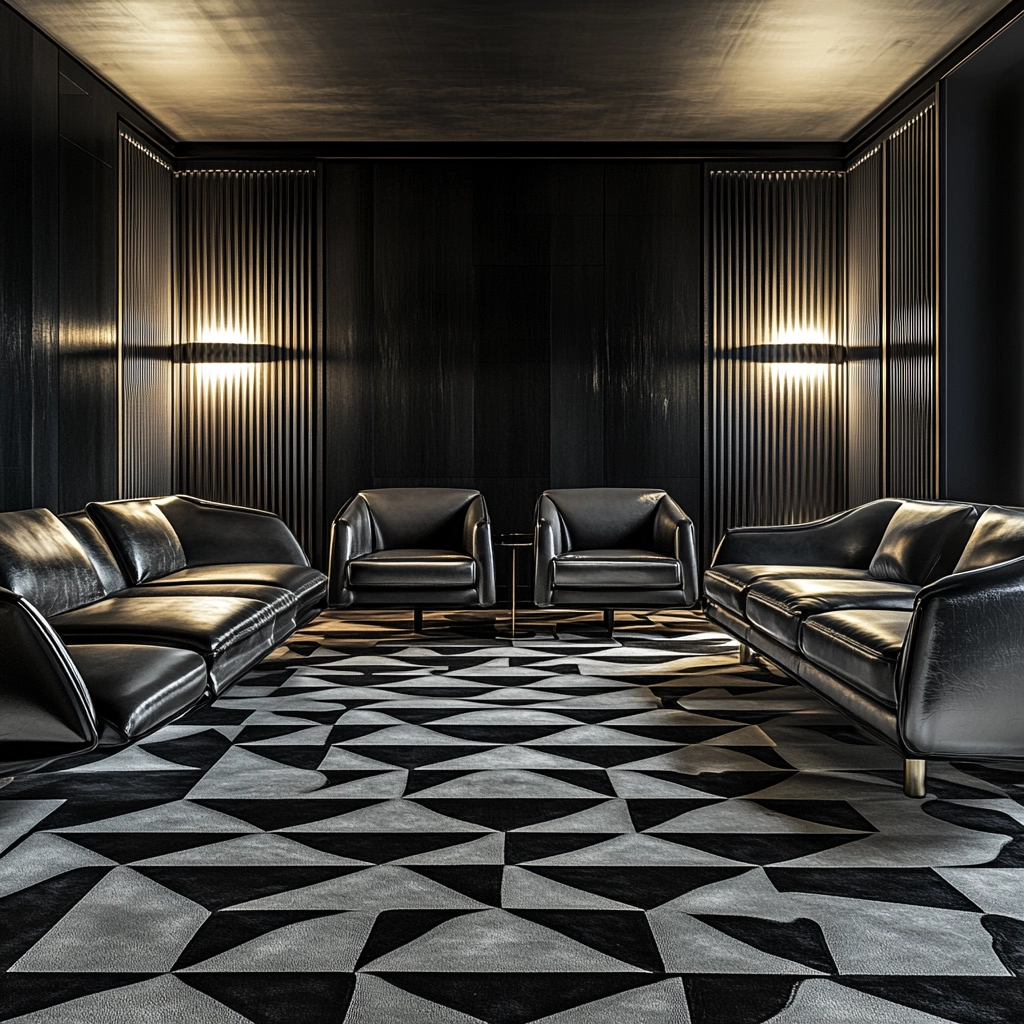 patterned carpet living room 11