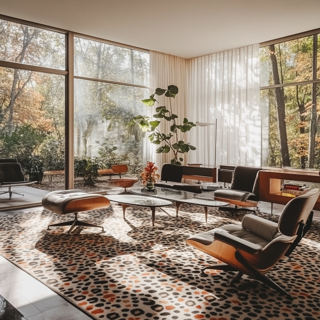 patterned carpet living room 20