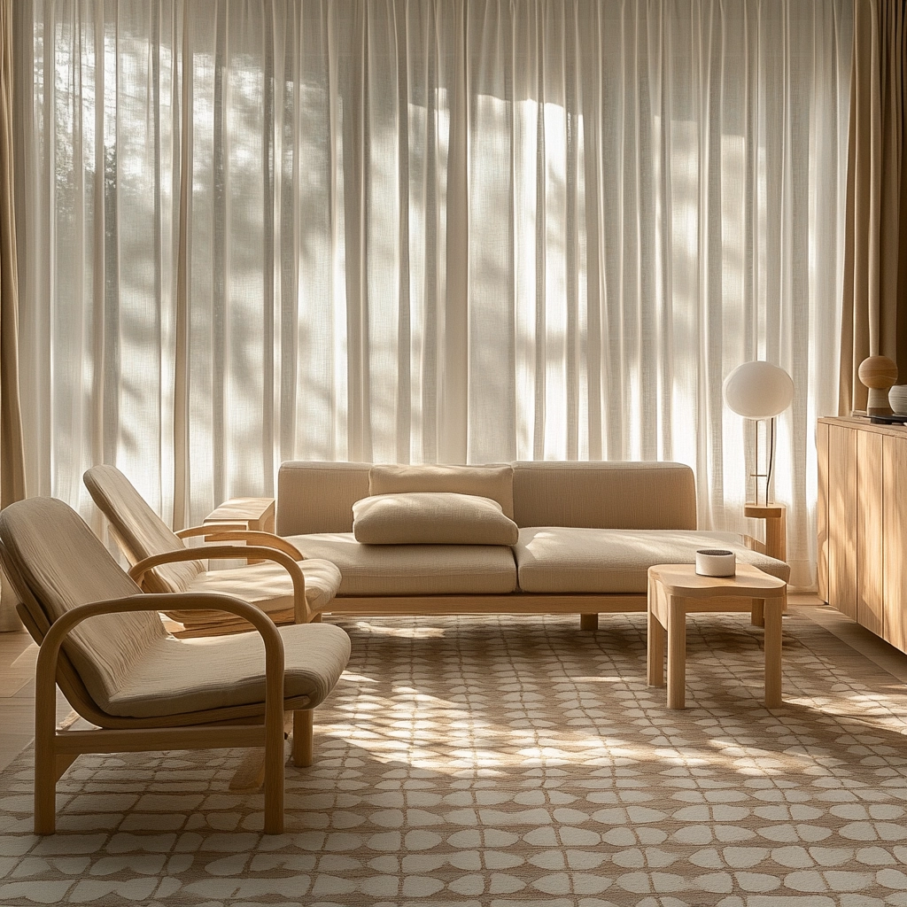 patterned carpet living room 3