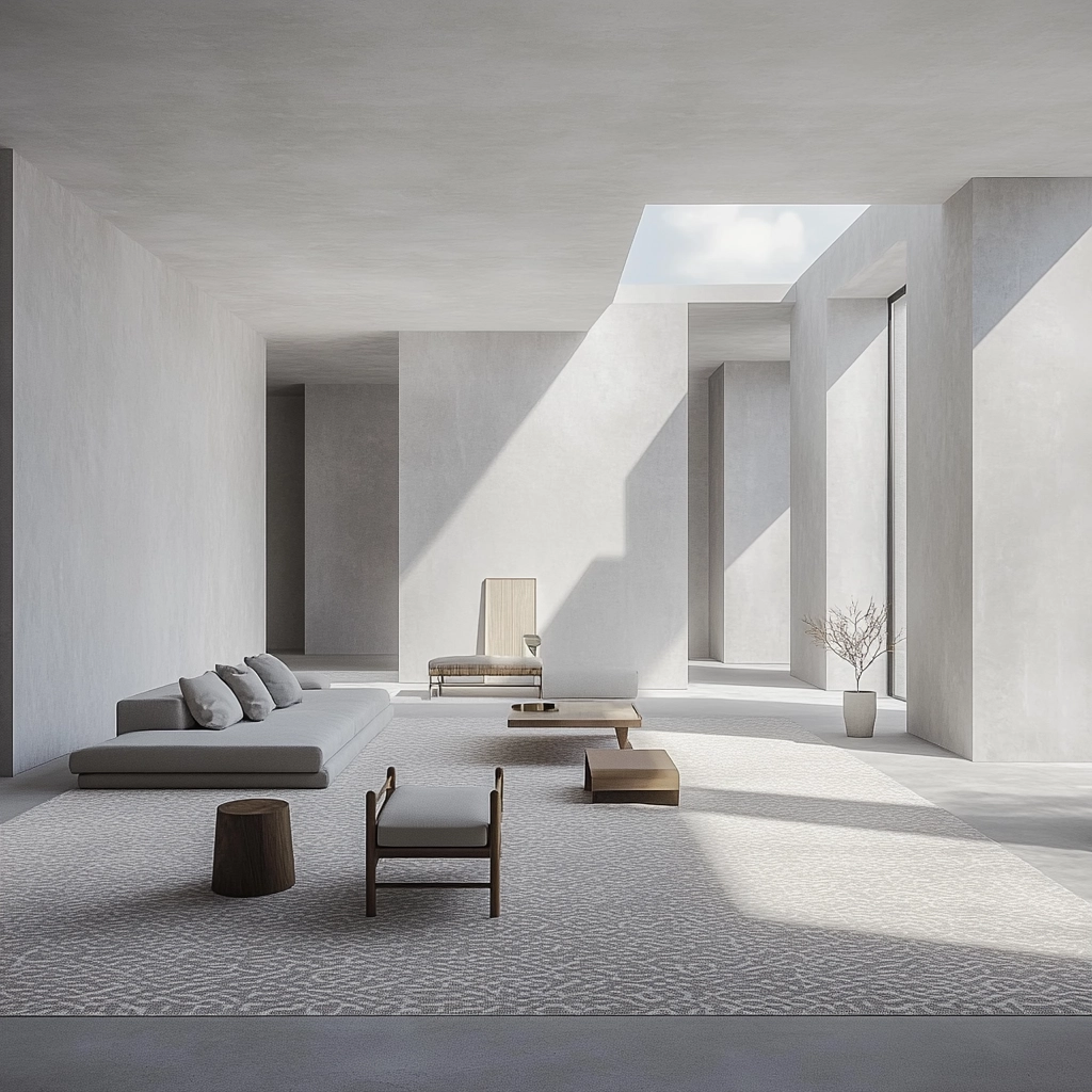 patterned carpet living room 35