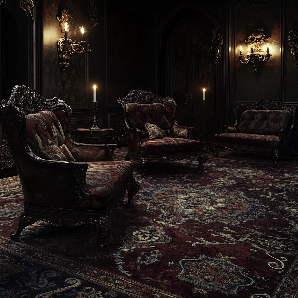 patterned carpet living room 59