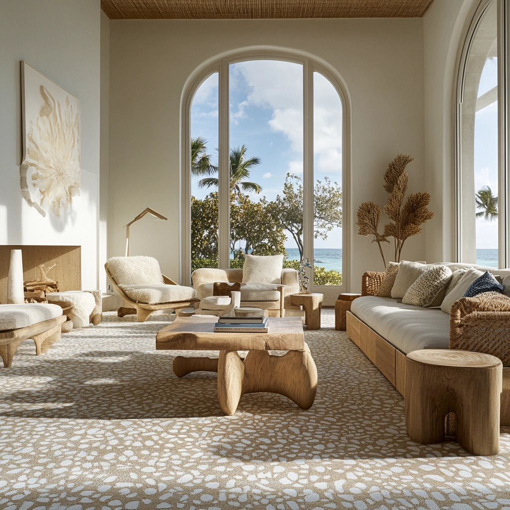 patterned carpet living room 73