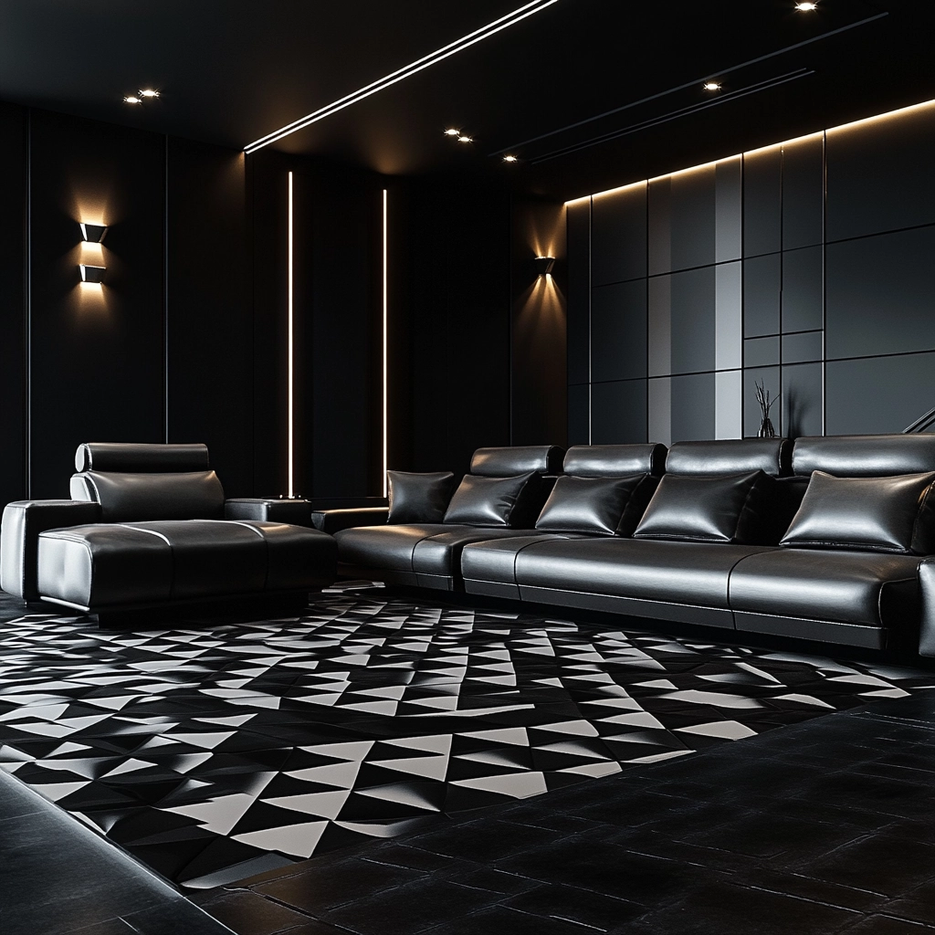 patterned carpet living room 9