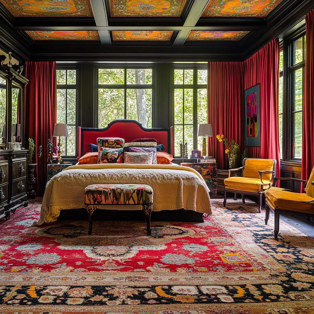 persian carpet bedroom 77