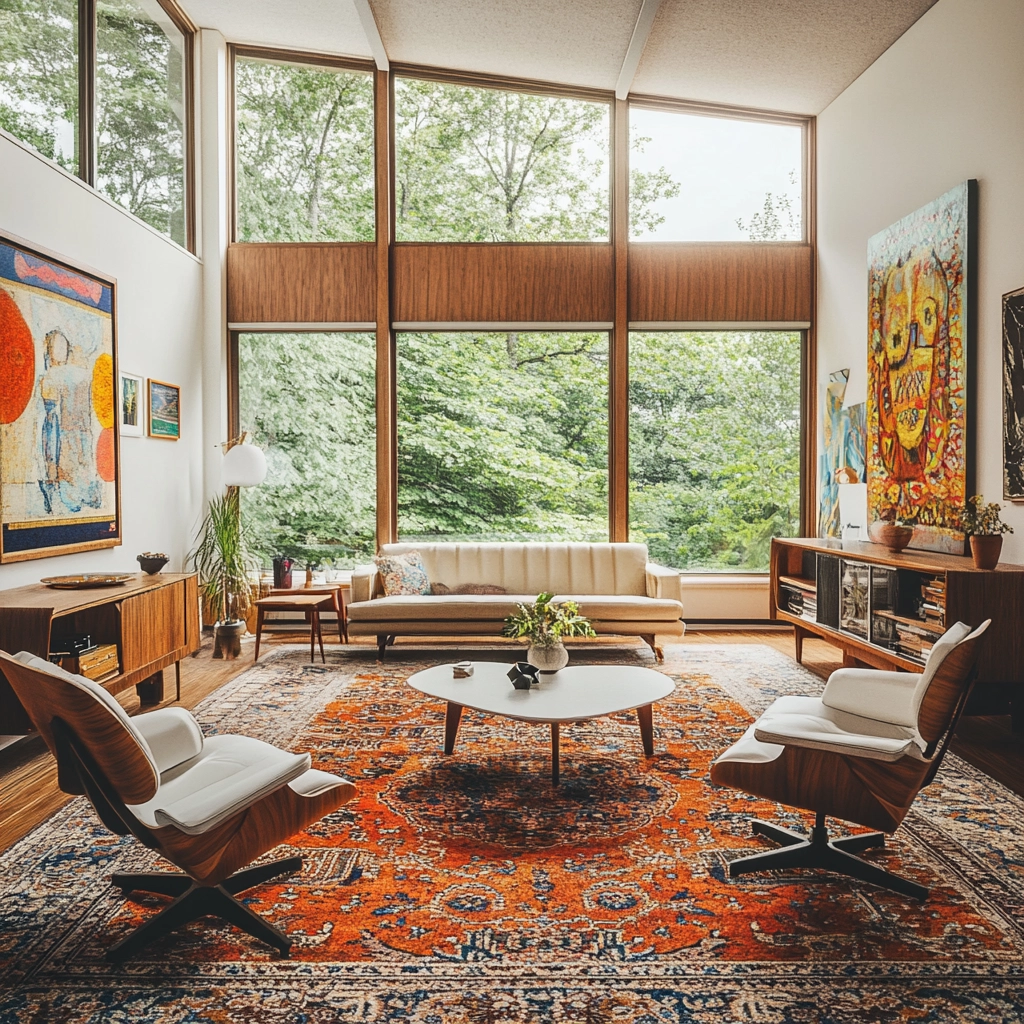 persian carpet living room 18