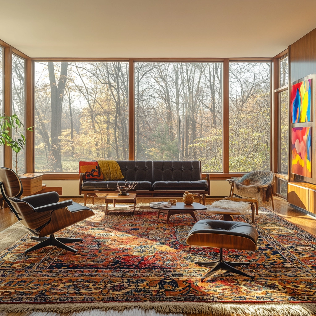 persian carpet living room 19