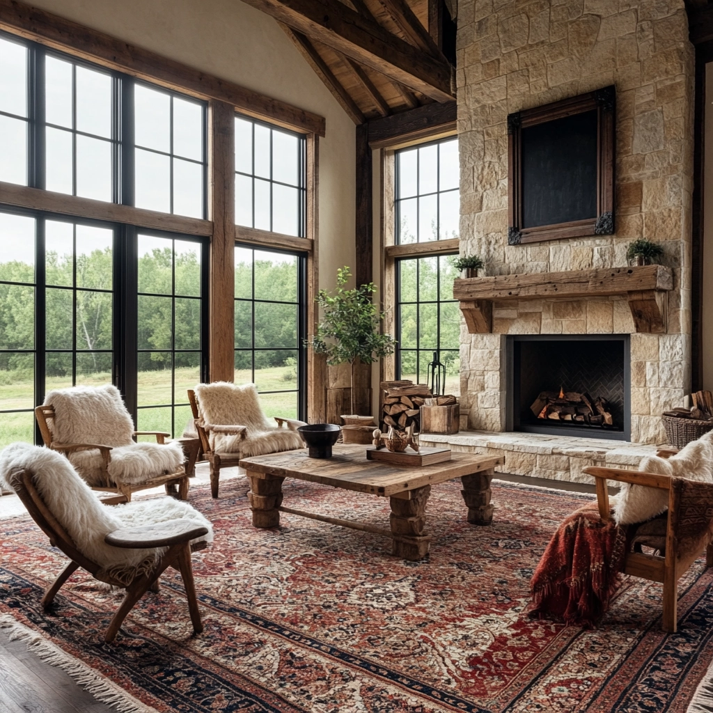 persian carpet living room 35