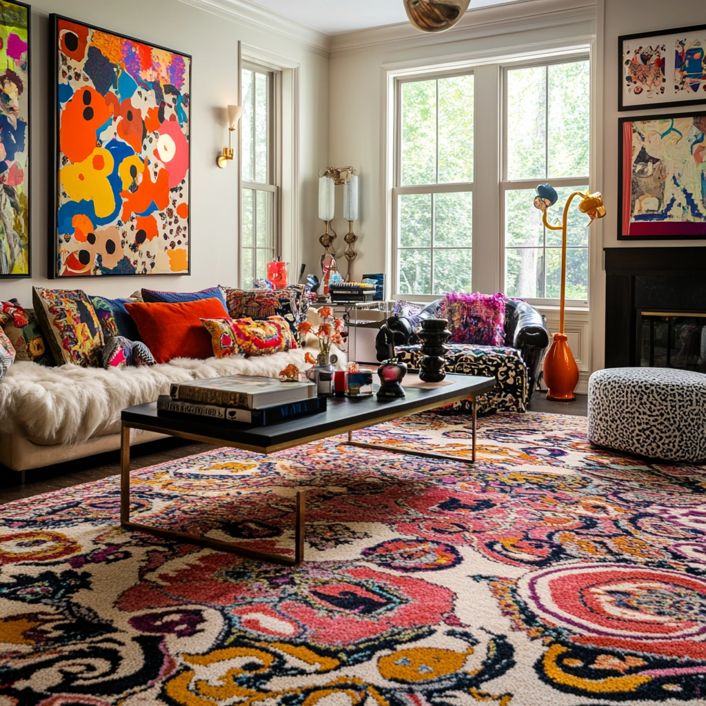 persian carpet living room 49