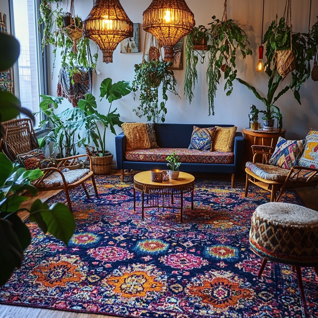 persian carpet living room 6