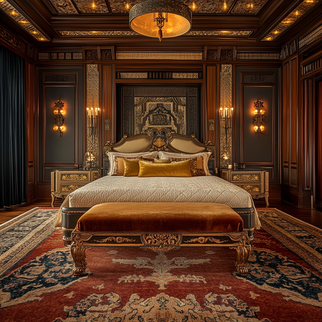 persian rug bedroom 14