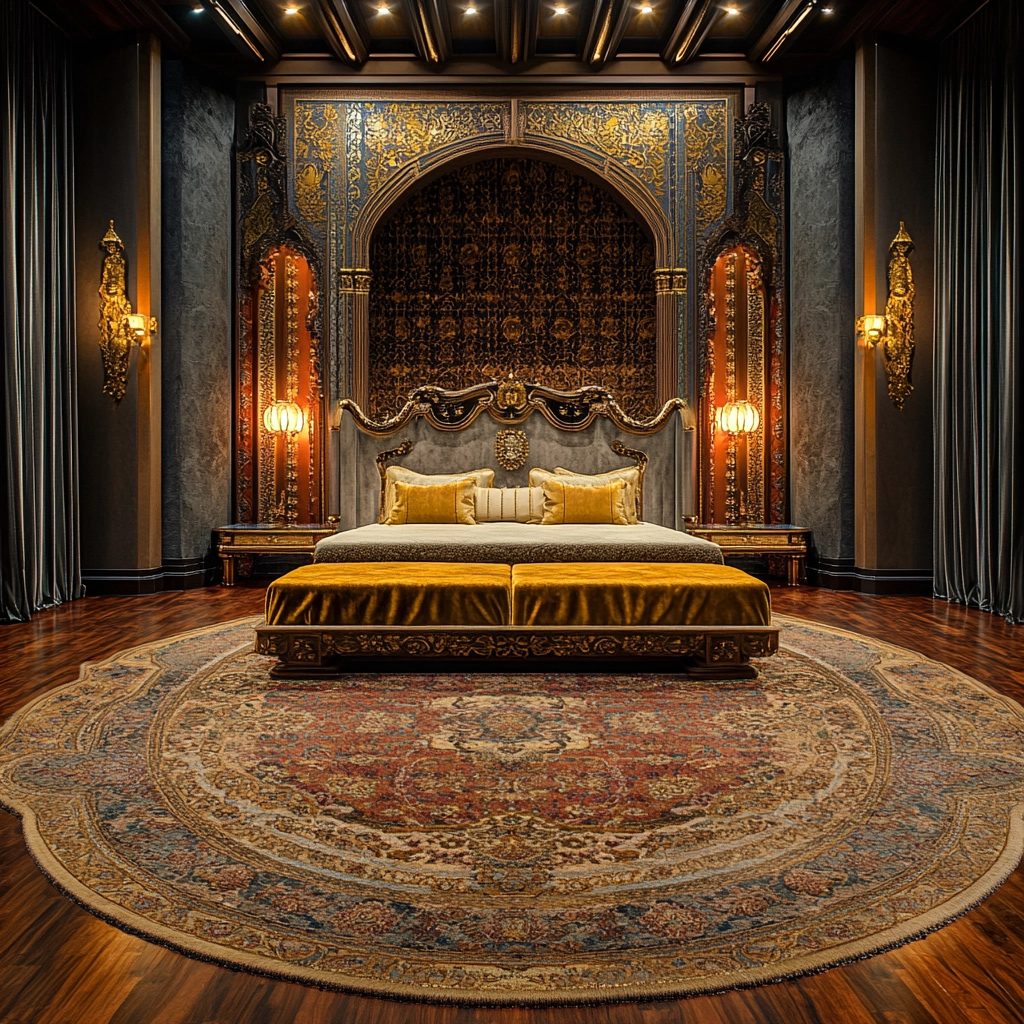 persian rug bedroom 15