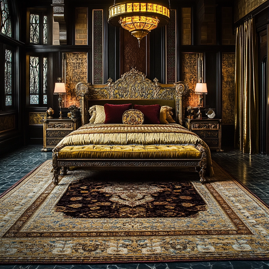 persian rug bedroom 16
