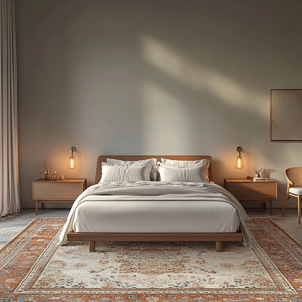 persian rug bedroom 5
