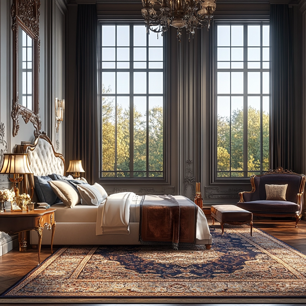 persian rug bedroom 58