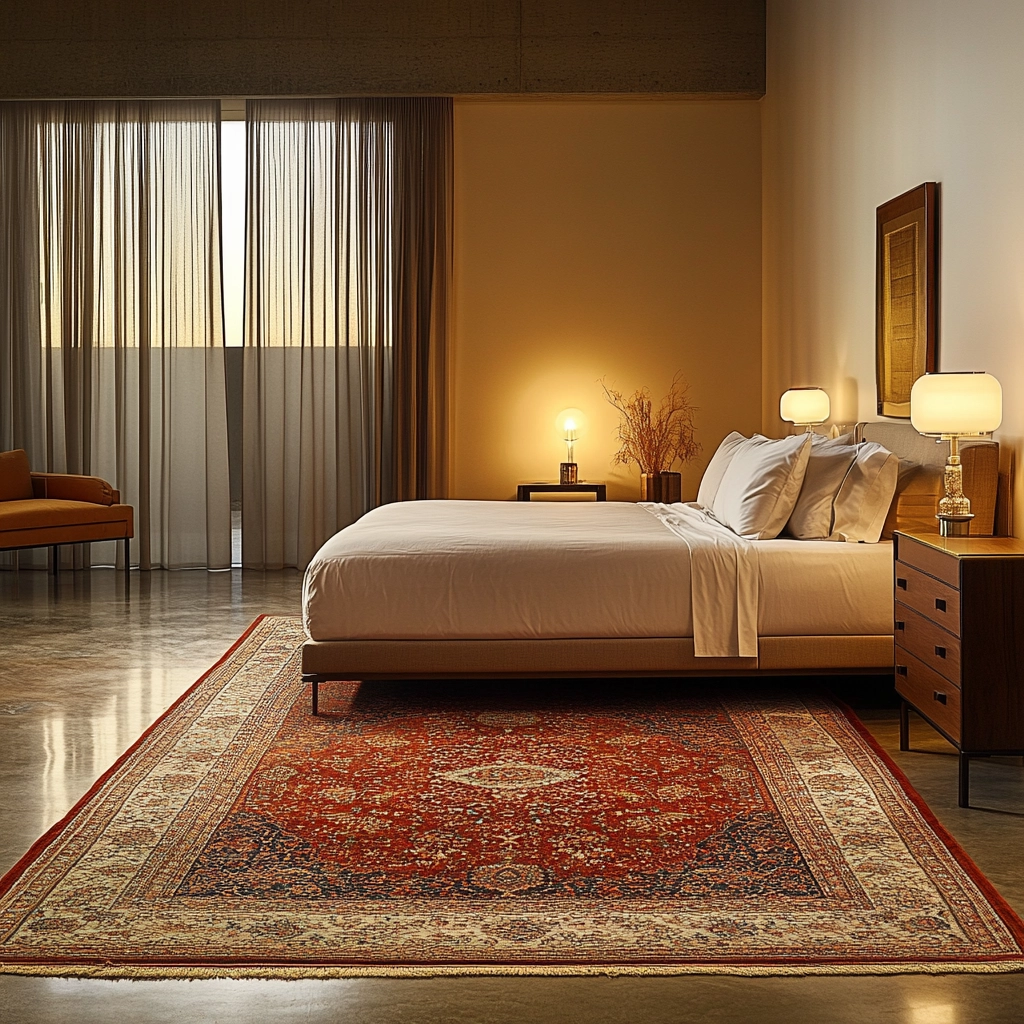 persian rug bedroom 78