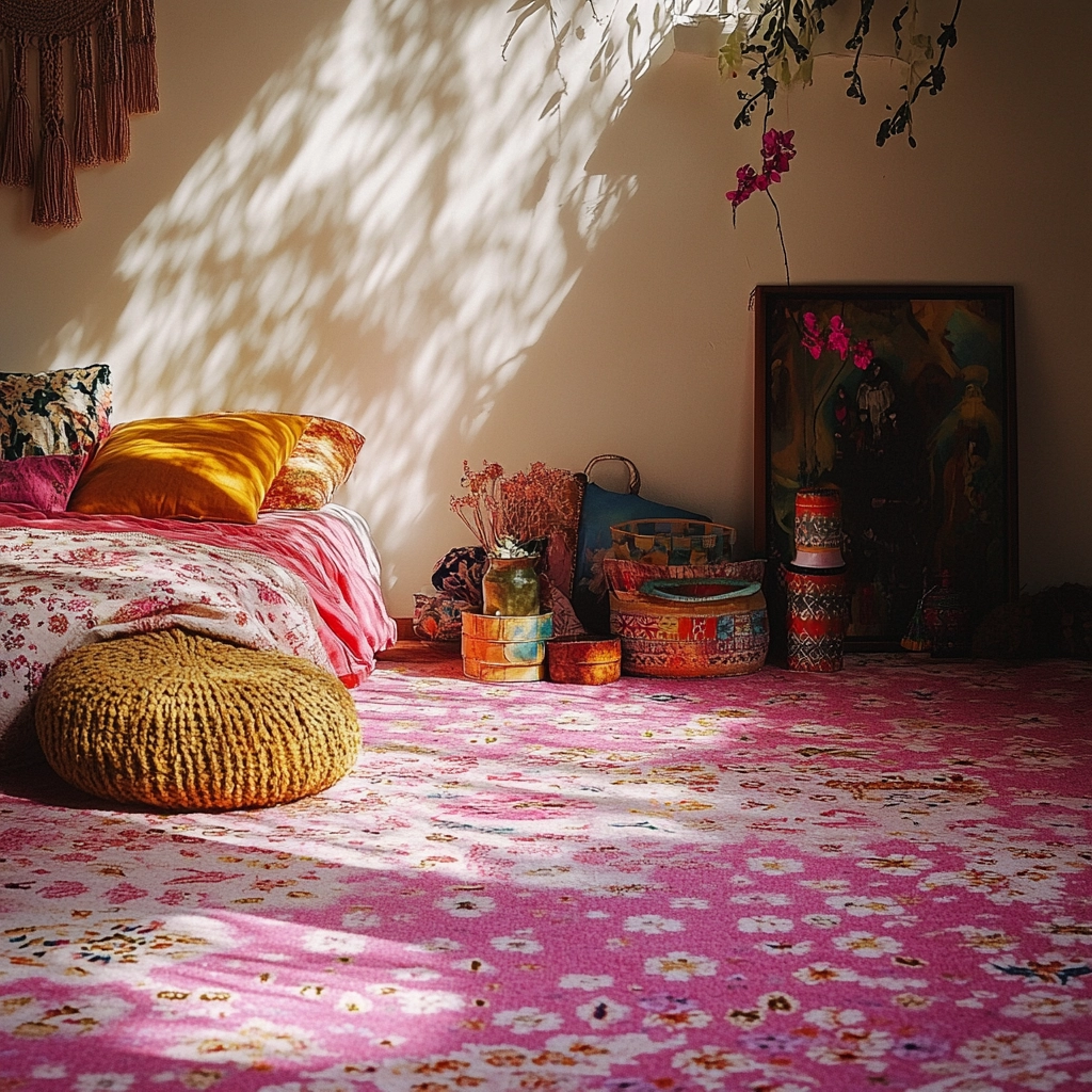 pink bedroom carpet 12