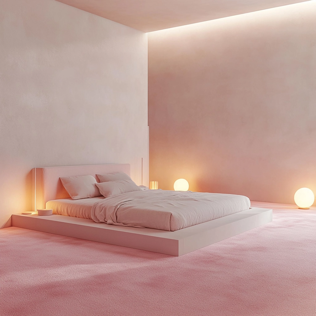 pink bedroom carpet 7