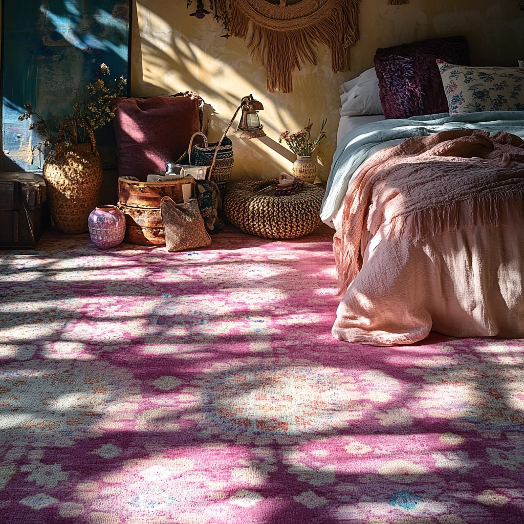 pink bedroom carpet 9
